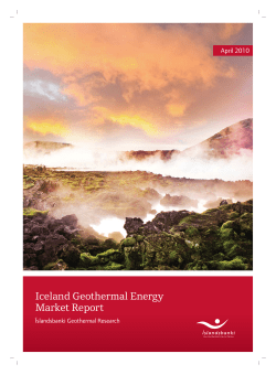 Iceland Geothermal Energy Market Report