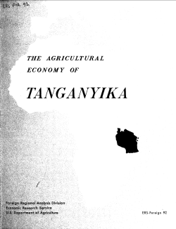tanganyika - USDA Economics, Statistics and Market Information