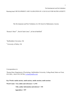 Development and Part