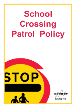 School Crossing Patrol Policy