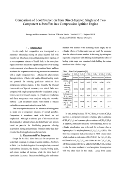 Comparison of Soot Production from Direct