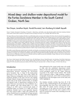 Mixed deep- and shallow-water depositional model for the Forties
