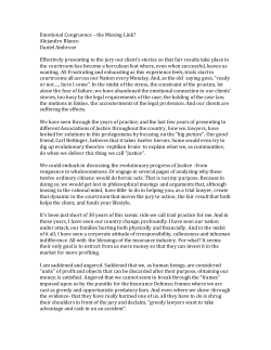 Emotional Congruence &ndash; the Missing Link?