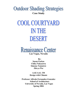 Case Study - University of Nevada, Las Vegas