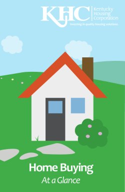 Home Buying - Kentucky Housing Corporation