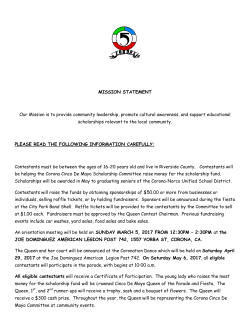 Queen Contest Application