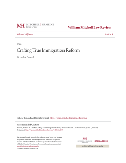Crafting True Immigration Reform