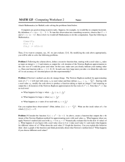 MATH 125 - Computing Worksheet 2