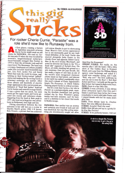 Fangoria magazine - Ken Phillips Publicity Group