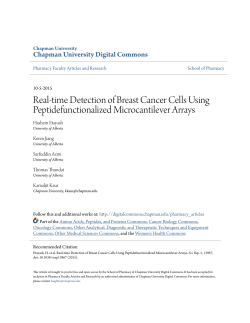 Real-time Detection of Breast Cancer Cells Using