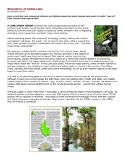 - Caddo Lake Data Server