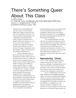 There`s Something Queer,Fof A - Mentoring Artists for Women`s Art