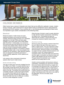 older homes - Nationwide Private Client