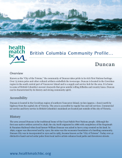 Duncan - Vancouver Island Health Authority