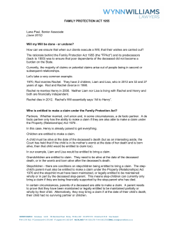 Family Protection Act 1955