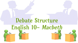 Debate Structure English 10