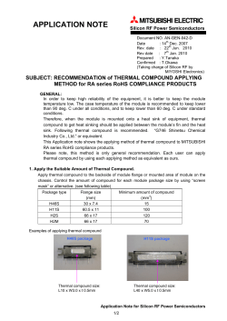 PDF: 484KB - Mitsubishi Electric Corporation