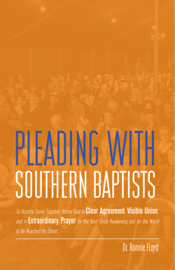 Pleading With Southern Baptists