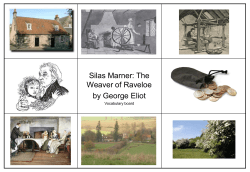Silas Marner vocabulary board