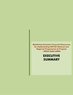 study: Executive summary, January 2014