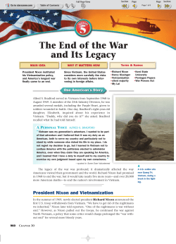The End of the War and Its Legacy