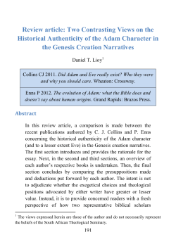 Review article: Two Contrasting Views on the Historical Authenticity