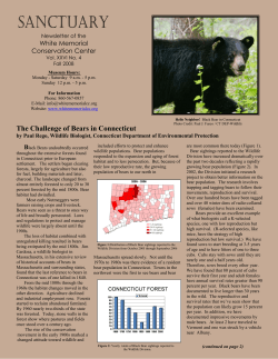 Fall 2008 - White Memorial Conservation Center