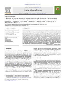 Behaviors of proton exchange membrane fuel cells under oxidant