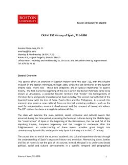 History of Spanish Civilization