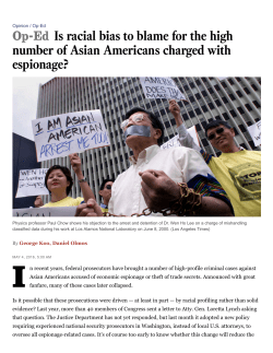 Is racial bias to blame for the high number of Asian Americans
