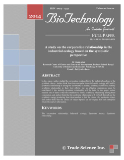 An Indian Journal - Trade Science Inc