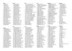 Liberty Church Reading Plan