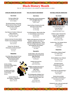 Black History Month