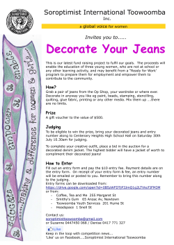 Decorate Your Jeans - The Glennie School