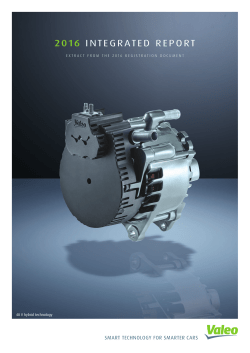 2 0 1 6 I N T E G R A T E D   R E P O R T