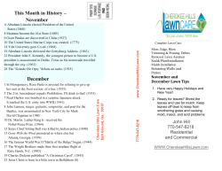 Read our Latest Newsletter here