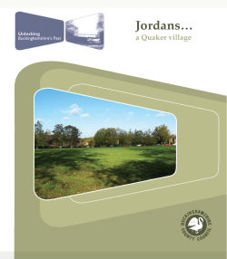 Jordans&hellip; - Buckinghamshire County Council