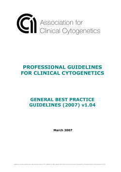 GENERAL v1.04 ACC (2007) - Association for Clinical Genetic