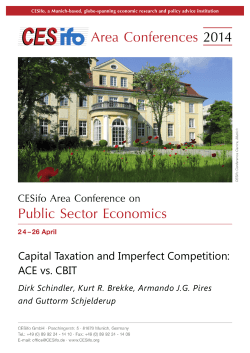 Capital Taxation and Imperfect Competition