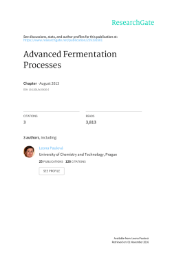 General fermentation with advanced technology