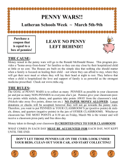 PENNY WARS!!