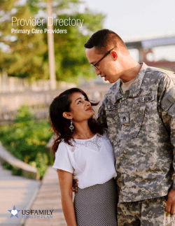 Primary Care Providers - US Family Health Plan
