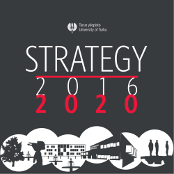 Strategy for 2016&ndash;2020
