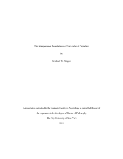 The Interpersonal Foundations of Anti