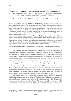 a feminist perspective on the portrayal
