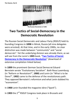 08 TWO TACTICS in Democratic Revolution