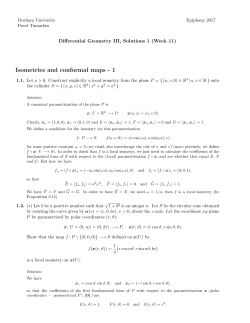 Solutions - Durham University