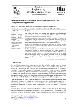On the mechanics of corbelled domes: new analytical and