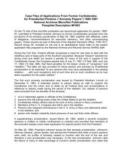 M1003 Amnesty Papers