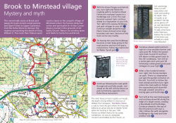 Brook to Minstead village